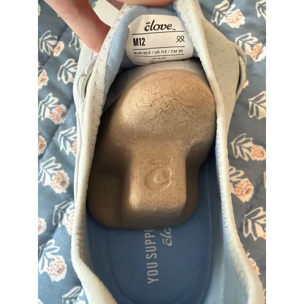 Clove Classic Nursing Shoes Gray Matter Men's 12 NWOB